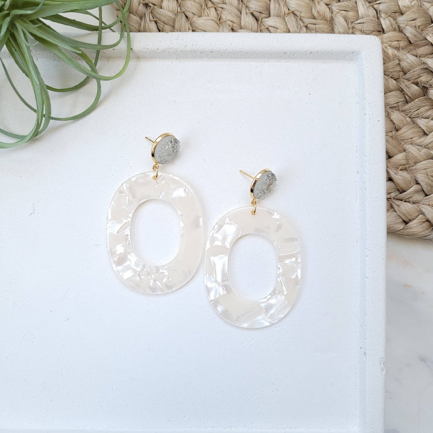 Sloan Earrings - Vanilla