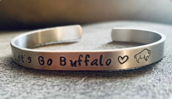 Let’s Go Buffalo Bracelet