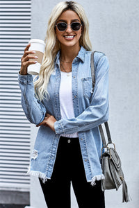 Ava Denim Shirt Jacket