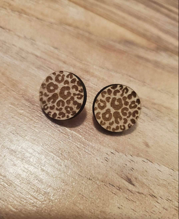 Cheetah Wood Studs